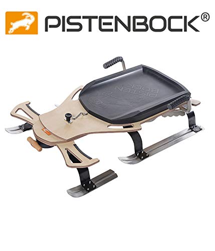 Der Lenkschlitten aus Holz mit einem stattlichen Preis