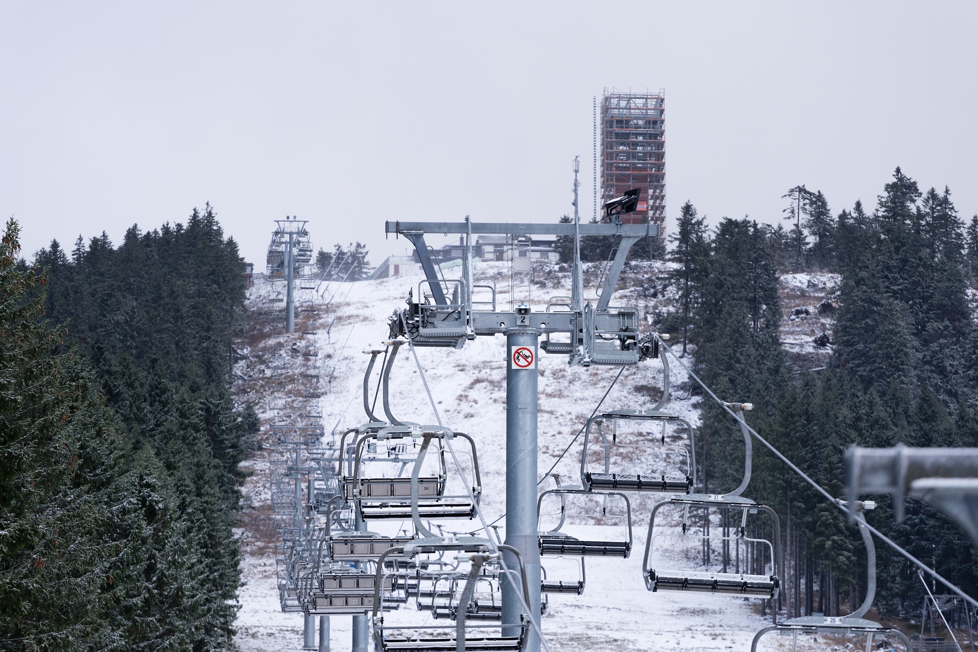 Die im Harz gelegene Mittelstation am Wurmberg